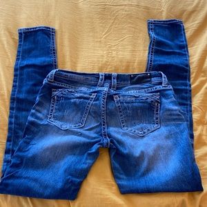 Stretchy skinny jeans